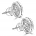1.68 ct Round Cut Cubic Zirconia Stud Earrings in Screw Back 1.68 ct Round Cut Cubic Zirconia Stud Earrings in Screw Back